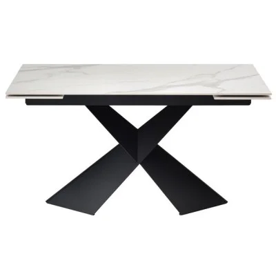 Ceramic table Urbano TML-896 calacatta crystal black